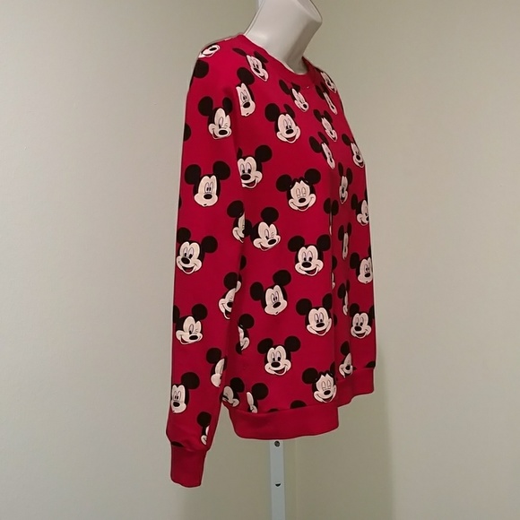 DISNEY MICKEY MOUSE LONG SLEEVE SWEAT SHIRT - Picture 2 of 6